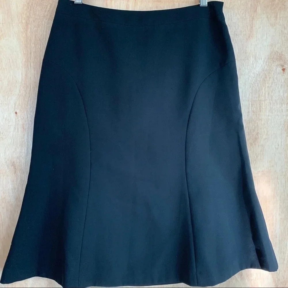 Evan Picone Suit Double Slit A-Line Skirt